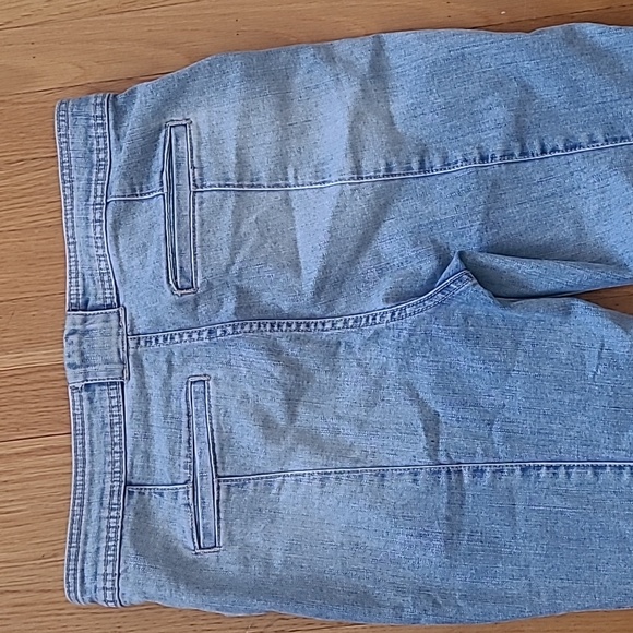 Chelsea28 Flare Button Fly Ankle High Rise Jeans - Picture 4 of 8